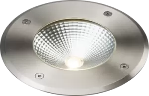 Image of LED Stainless Steel Recessed Ground Light 3000K 230V IP65 9W