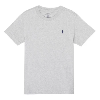Image of Polo Ralph Lauren SOLLA boys's Childrens T shirt in Grey - Sizes 6 years,7 years