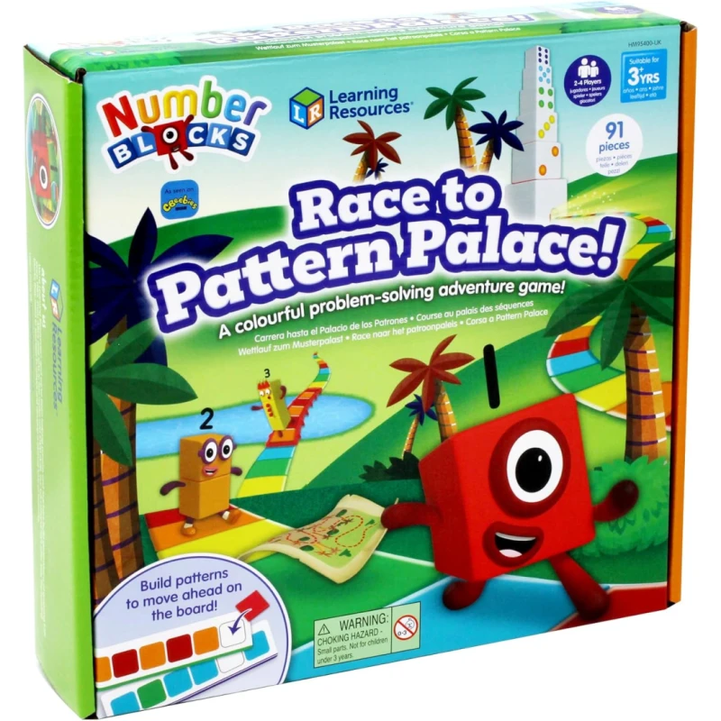 Image of Numberblocks Race to Pattern Palace By Learning Resources - Ages 3+