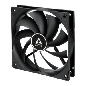Image of Arctic F12 Silent 12cm Case Fan, Black, 9 Blades, Fluid Dynamic, 6 Year Warranty