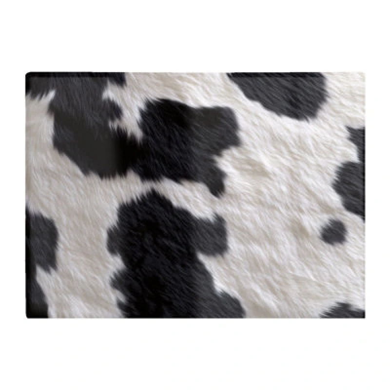 Image of Warren Reed Designer Black And White Cow Hide Chopping Board