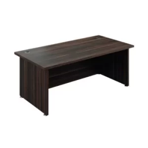 Image of Avior Rectangular Executive Desk 1800x900x750mm Dark Walnut KF821618