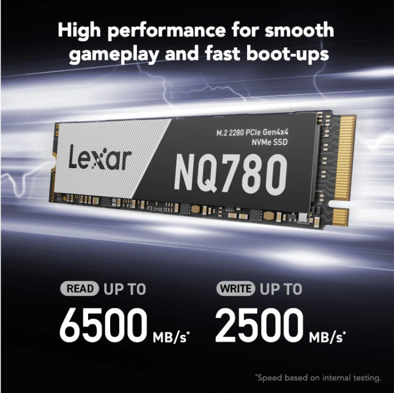 Image of Lexar NQ780 1TB M.2 PCI Express 4.0 NVMe 3D NAND