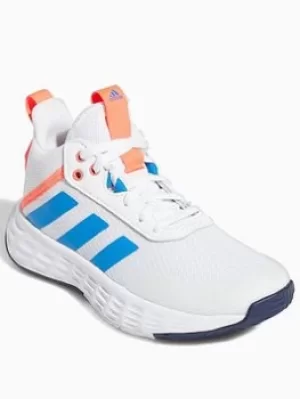 Image of adidas Kids Ownthegame 2.0, White/Blue/Red, Size 2