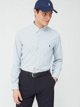 Image of Polo Ralph Lauren Golf Golf Performance Oxford Shirt - Green/Navy