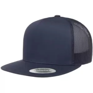 Image of Flexfit Unisex Classic Trucker Cap (One Size) (Navy)