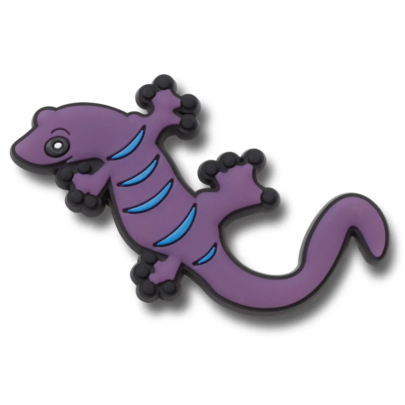 Image of Crocs Jibbitz Crocs UV Changing Purple Lizard Violet Unisex TU