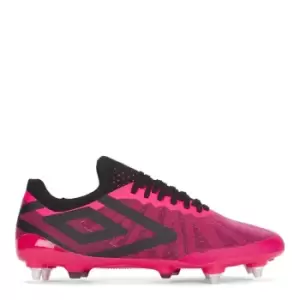 Image of Umbro Velocita Pro Soft Football Boots Mens - Pink