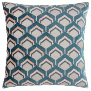 Image of Ledbury Cushion Smoke/Rose, Smoke/Rose / 45 x 45cm / Polyester Filled