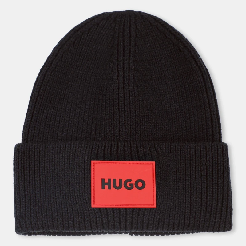 Image of Hugo Beanie Black 09B unisex Junior