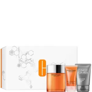 Image of Clinique Happy For Him Skincare and Fragrance Gift Set