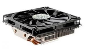 Image of Akasa Nero LX 2 Universal Socket 120mm PWM 1800RPM Low Profile Black Fan CPU Cooler