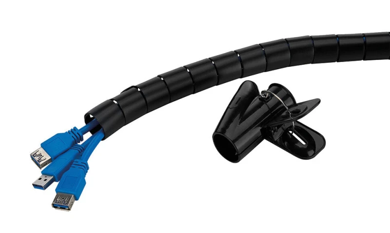 Image of Newstar Neomounts ADS06-142BL Cable sleeve - for 1-5 cables - universal ADS06-142BL