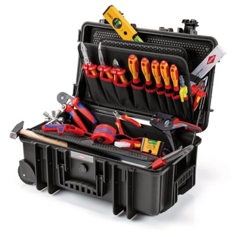 Image of Draper Knipex 00 21 33 E Tool Case "robust26" Electric, 22 Parts, 550mm 13172
