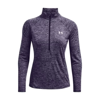 Image of Under Armour Technical Half Zip Top Womens - Purple