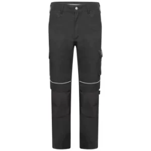 Image of Trade Black Hybrid Stretch Trouser Regular D+26-40