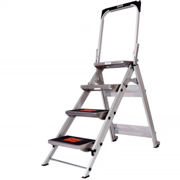 Image of Little Giant Safety Step Ladder - 4 Tread