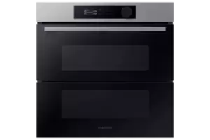 Image of Samsung NV7B5755SAS Series 5 Smart Oven with Dual Cook Flex and Air Fry in Silver