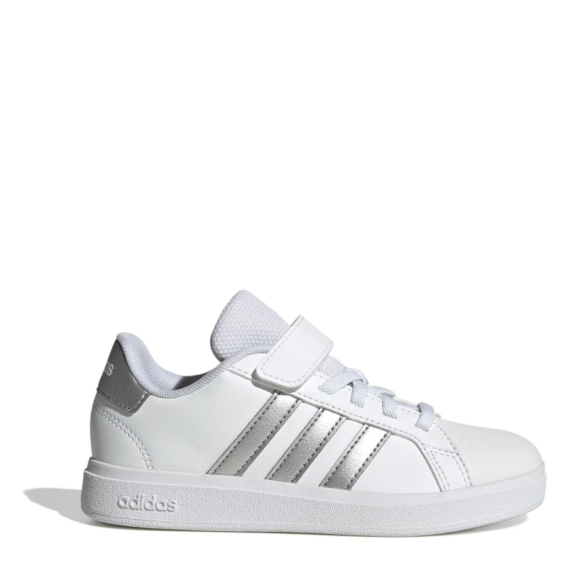 Image of adidas Grand Court 2.0 Trainers Juniors - White White 2
