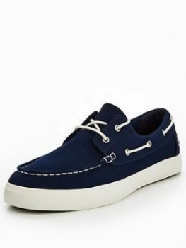 Image of Timberland Union Wharf 2 Eye Boat Shoe Navy Size 7 Men