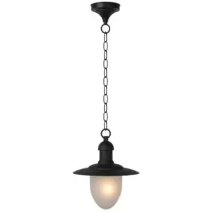 Image of Lucide ARUBA - Pendant Light Outdoor - Ø25cm - 1xE27 - IP44 - Black