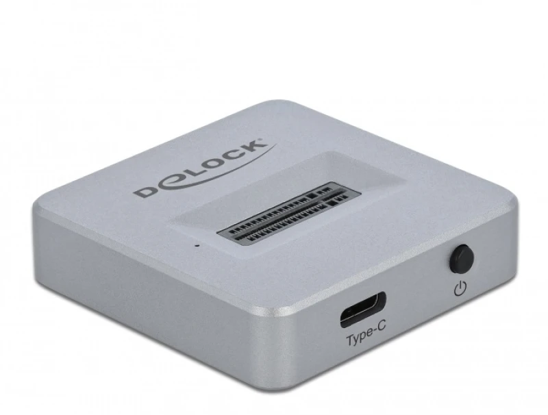 Image of DeLOCK M.2 Docking Station for M.2 NVMe PCIe SSD with USB Type-C femal