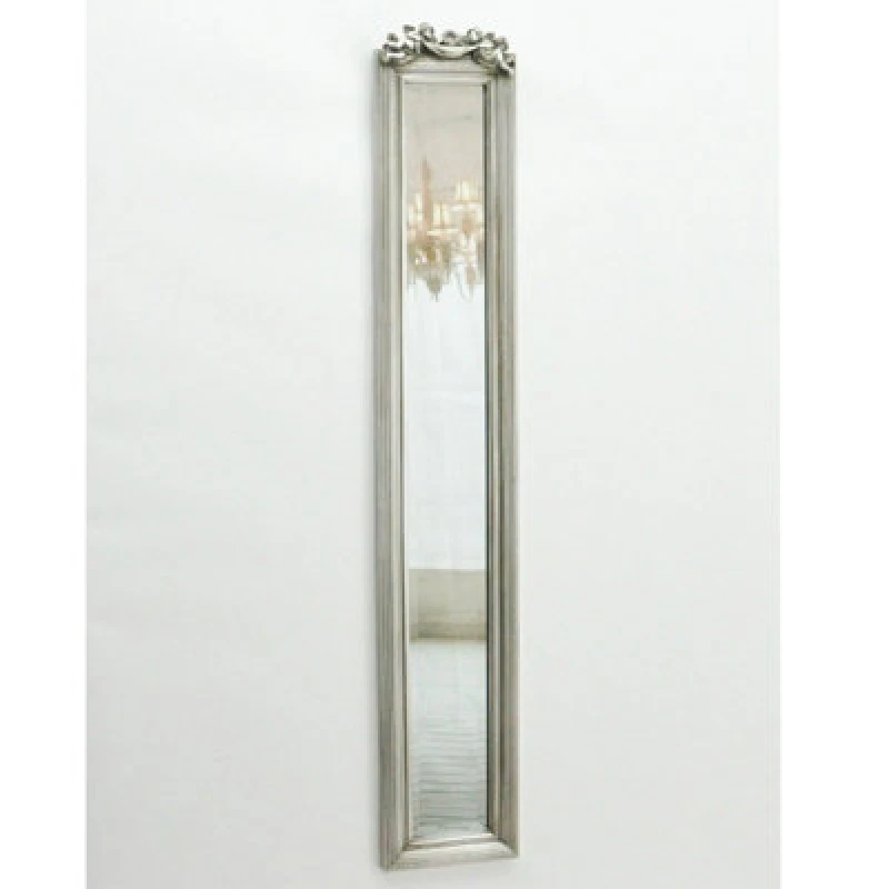 Image of Rectangular Wall Mirror - L3 x W13 x H109cm - Silver Minster4029