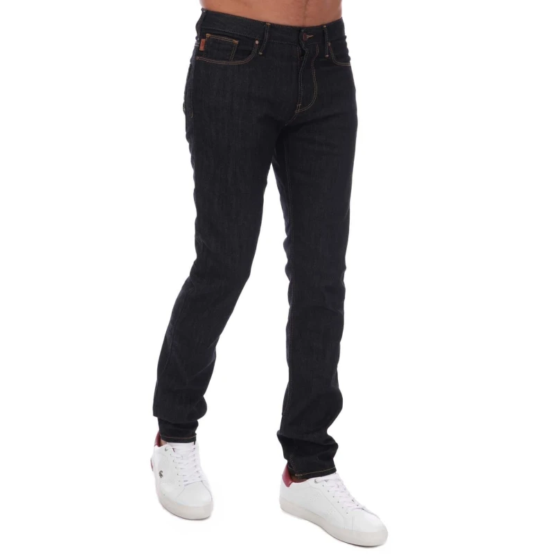 Image of Emporio Armani J06 Slim-Fit Jeans - Blue Blue 29L