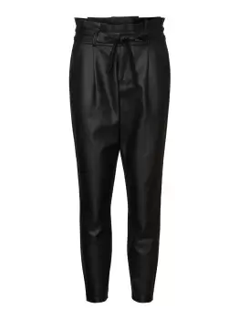 Image of VERO MODA Paperbag Trousers Women Black