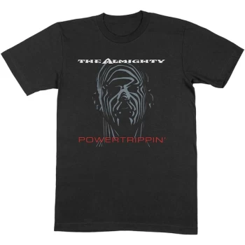 Image of The Almighty - Powertrippin' Unisex Medium T-Shirt - Black