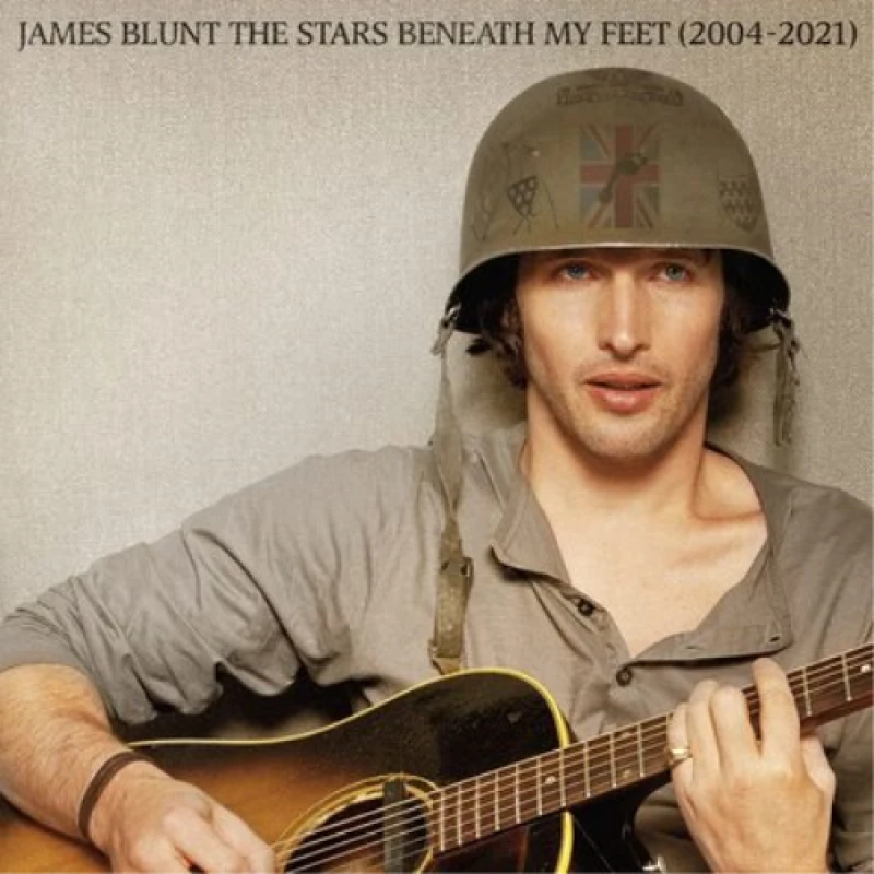 Image of James Blunt - The Stars Beneath My Feet (2004-2021) Silver Vinyl