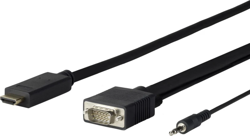 Image of Vivolink PROHDMIVGA5 video cable adapter 5m HDMI Type A (Standard) VG