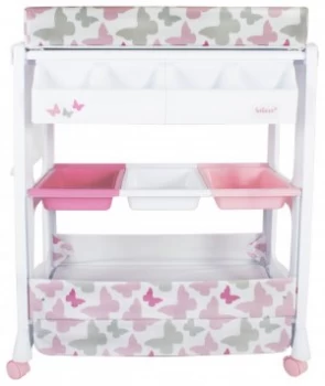 Image of My Babiie Changing Unit Pink Butterfly