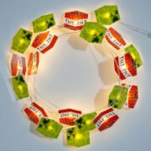 Image of Minecraft Creeper and TNT Block String Lights