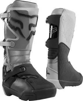 Image of FOX Comp X Motocross Boots, black-grey, Size 49, black-grey, Size 49