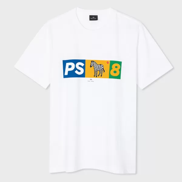 Image of Ps Paul Smith Mens Reg Fit T Shirt Ps8