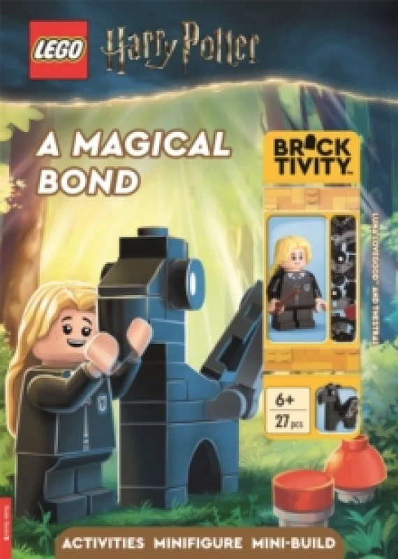 Image of LEGO Harry Potter: A Magical Bond Activity Book (with Luna Lovegood minifigure and Thestral mini-build) Paperback / softback