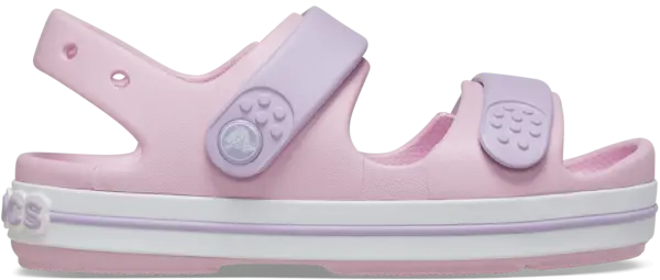Image of Crocs Kids Toddler Crocband Cruiser Sandals Ballerina / Lavender C7