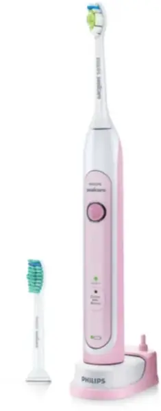 Image of Philips Sonicare HX6763/43 HealthyWhite Pink Sonic Electric Toothbrush