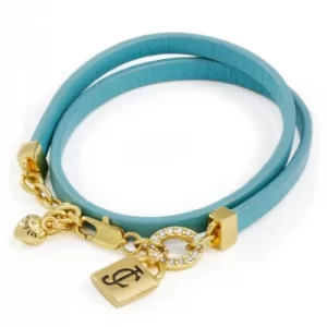 Image of Ladies Juicy Couture PVD Gold plated JC PADLOCK BRACELET