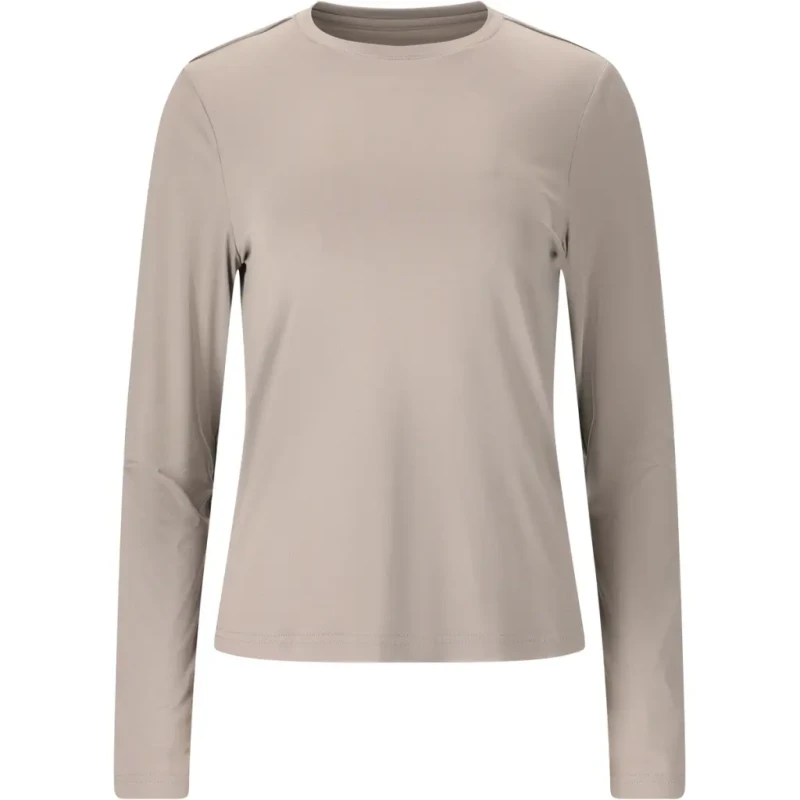 Image of Womens Long Sleeve Jersey Athlecia Miwa Beige Female 34
