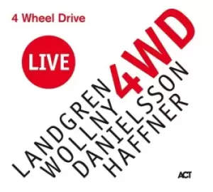 Image of 4 Wheel Drive Live by Landgren/Wollny/Danielsson/Haffner CD Album