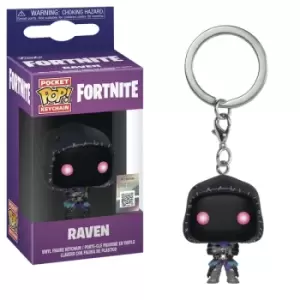 Image of Pocket Pop Fortnite S2 Raven Keyring