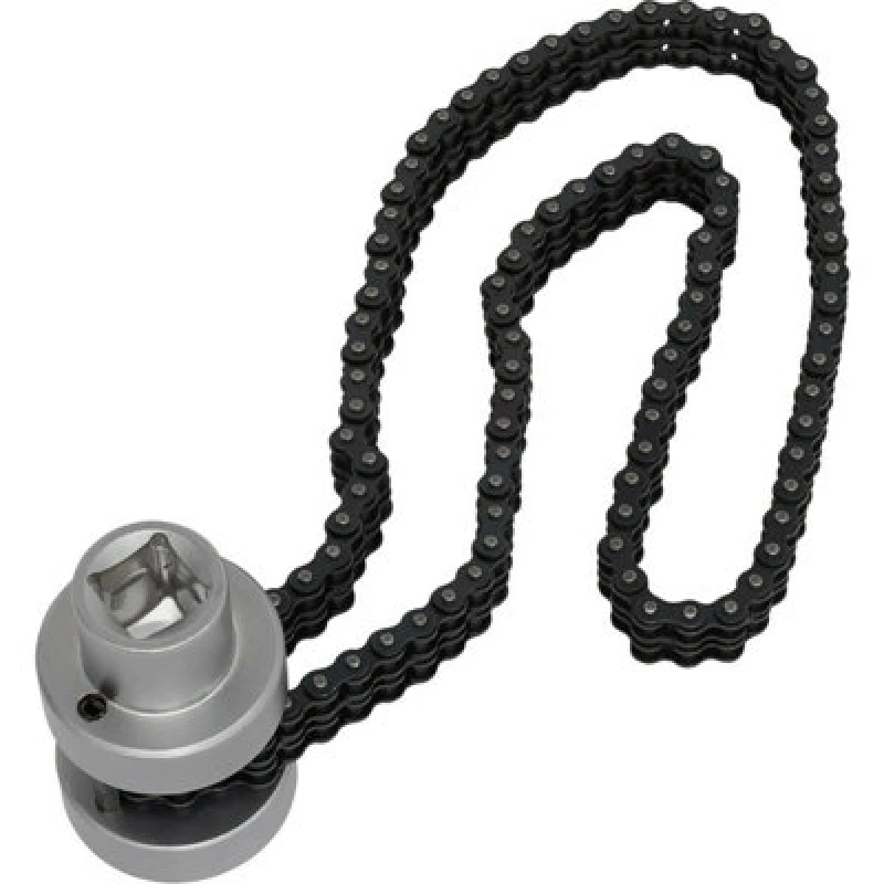 Image of Loops Heavy Duty Air Dryer Cartridge Chain Wrench - 1/2" Sq Drive - 73mm to 169.5mm Multi