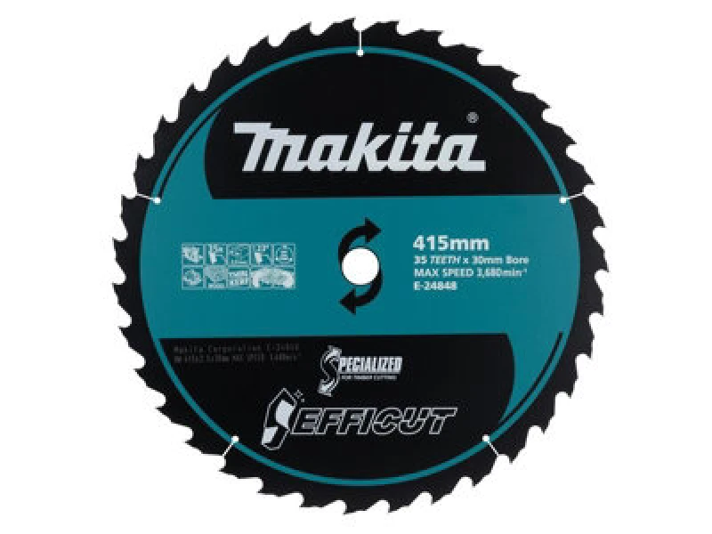 Image of Makita E-24848 Efficut t.c.t Saw Blade 415 x 30mm x 35T MAKE24848 - Makita it-61885