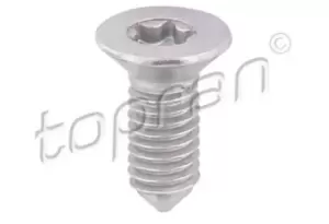 Image of TOPRAN Bolt, brake disc 115 526 VW,AUDI,OPEL,Golf V Schragheck (1K1),TOURAN (1T1, 1T2),Passat Variant (3C5),GOLF VI (5K1)