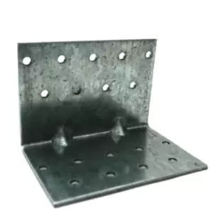 Image of Corner Angle Bracket kpw Heavy Duty Brace Reinforced diy Project - Size 65x65x90x2.5mm - Pack of 20