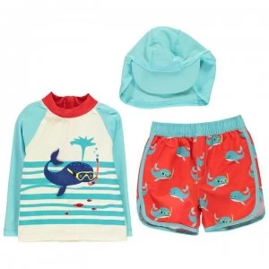 Image of Crafted 2 Piece Swim Set Child Boys - Whale