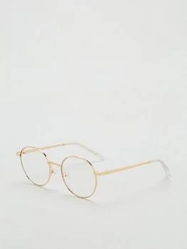 Image of Quay Australia I See You Round Blue Light Glasses