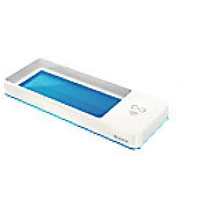 Image of Leitz Desk Organiser WOW Plastic Blue 26.6 x 10.1 x 2.8 cm